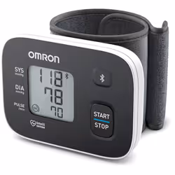 Omron RS3 Intelli IT Wrist Blood Pressure Monitor |Bluetooth Connectivity, Accurate Readings, Compact & Portable, One-Touch O ...