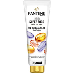 Pantene Pro-V Hair Super Food Oil Replacement - 350ml | Nourishes & Strengthens Hair, Lightweight Formula for Smooth & Shiny Locks