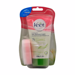 Veet In Shower Dry Skin Hair Removal Cream 150G