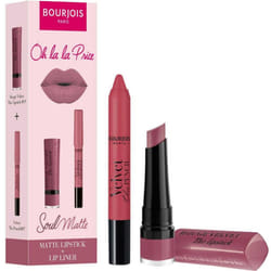 Bourjois Kit 3 Velvet The Lipstick 19 + Velvet The Pencil 7
