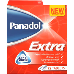 Panadol Extra Optizorb Tablets 72'S