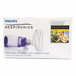 Philips Respironics Anti-Static Chamber With Mask - Respiratory Care