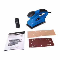 Silverline Silverstorm Fine Sanding Sheet Orbital Sander Power DIY Tool 150W 1-3 ( UK )