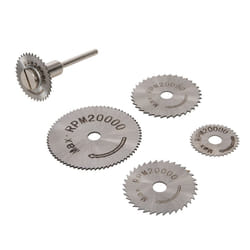 Silverline HSS Saw Disc Set 6-Peice  ( 22, 25, 32, 35 & 44mm ) ( UK )
