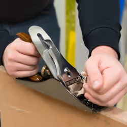 Silverline Woodworks Rosewood Handle Secured Carpenter Hand DIY Tool Plane No. 4 ( UK )