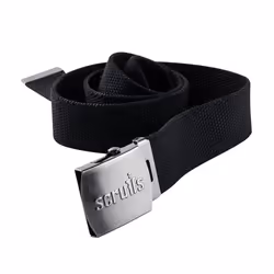 Scruffs Cotton Adjustable Clip Belt Black  ( One Size ) ( UK )