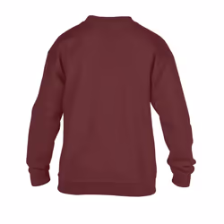 Gildan Childrens Crewneck Sweatshirt - Maroon, L