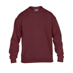 Gildan Childrens Crewneck Sweatshirt - Maroon, XL