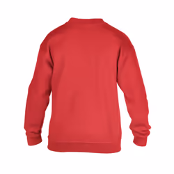 Gildan Childrens Crewneck Sweatshirt - Red, XL