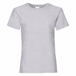 FOTL Girls Valueweight T-Shirt - Heather Grey, 03-Apr