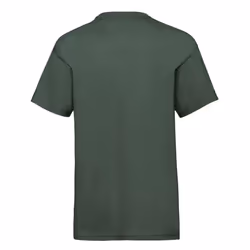 Childrens Valueweight T-Shirt - Bottle Green, 07-Aug