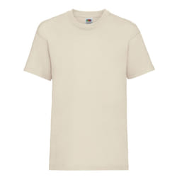 Childrens Valueweight T-Shirt - Natural, 05-Jun