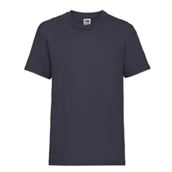 Childrens Valueweight T-Shirt - Navy Blue, 07-Aug