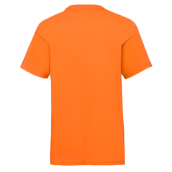 Childrens Valueweight T-Shirt - Orange, 07-Aug