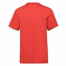Childrens Valueweight T-Shirt - Red, 05-Jun