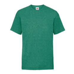 Childrens Valueweight T-Shirt - Retro Heather Green, 05-Jun