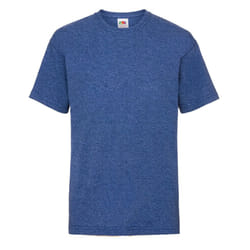 Childrens Valueweight T-Shirt - Retro Heather Royal, 05-Jun