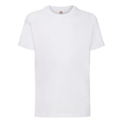 Childrens Valueweight T-Shirt - White, 05-Jun