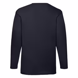 Valueweight Long Sleeve T-Shirt For Mens - Deep Navy, XL