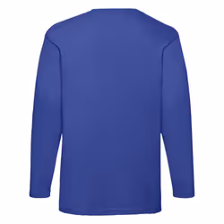 Valueweight Long Sleeve T-Shirt For Mens - Royal, XL