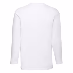 Valueweight Long Sleeve T-Shirt For Mens - White, XL