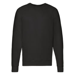 FOTL Men's Lightweight Raglan Sweat - Black, L