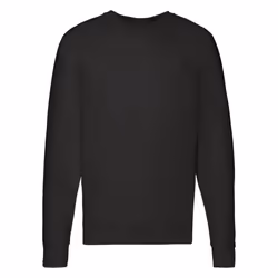 FOTL Men's Lightweight Raglan Sweat - Black, L