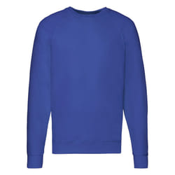 FOTL Men's Lightweight Raglan Sweat - Royal, L