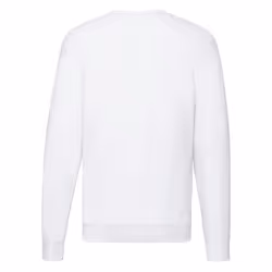 FOTL Men's Lightweight Raglan Sweat - White, S