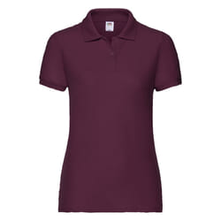 Lady-Fit 65/35 Polo - Burgundy, L