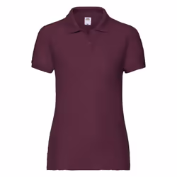 Lady-Fit 65/35 Polo - Burgundy, XL