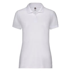Lady-Fit 65/35 Polo - White, L