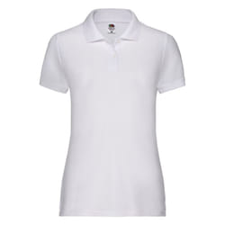 Lady-Fit 65/35 Polo - White, 2XL