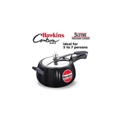 Hawkins CB50 Hard Anodised Pressure Cooker 5-Liter