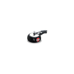 Hawkins Contura 2 Litre Pressure Cooker, Handi Cooker, Silver (HC20) - Black, 2L