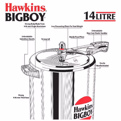 Hawkings Bigboy Aluminium Pressure Cooker