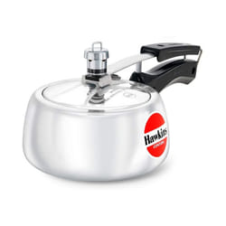 HAWKINS HC15 Contura 1.5-Liter Pressure Cooker, Small, Aluminum, Silver