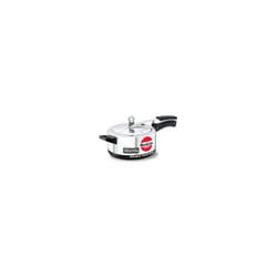 Hawkins Hevibase 8 Litre Pressure Cooker, Induction Cooker, Big Cooker, Silver (IH80) - 3.5L