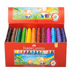 Faber-Castell Chublets Crayons (96pk)