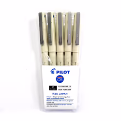 Pilot O5 Roller Ball Pen Pack of 5 ( 4 Blue   1 Black)