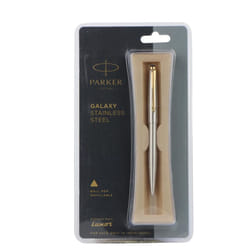 Parker Galaxy Ss Steel Gt Ball Pen  Gold Trim