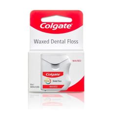 Colgate Waxed Dental Floss For Improved Mouth Health 50 Mtr Pack of 6
