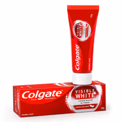 Colgate Visible White Dazzling White Toothpaste (1 Shade Whiter in 1 Week) with Sparkling Mint 100g - 1 Pack Buy Original Col ...