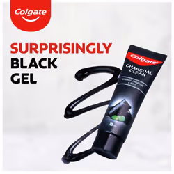 Colgate Charcoal Clean Toothpaste  Bamboo Charcoal and Mint - 120 g