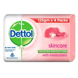 Dettol Skincare Soap  125g (Pack of 4)