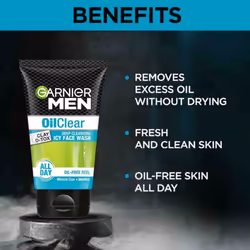 Garnier Men Oil Clear Face Wash  100G 100Gm