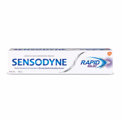 Sensodyne Sensitive Toothpaste Rapid Relief - 80 gm Pack of 2