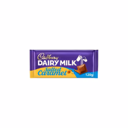 3 x Cadbury Dairy Milk Salted Caramel Chocolate Bar 120g