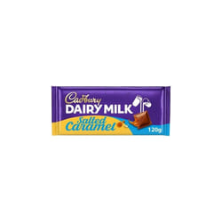 3 x Cadbury Dairy Milk Salted Caramel Chocolate Bar 120g