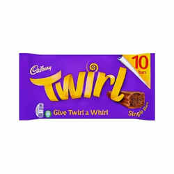 2 x Cadbury Twirl Chocolate Bar 10 Pack 215g